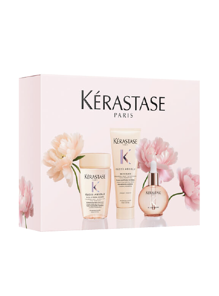 Gloss Absolu Travel + Glaze Drops Trio Limited-Edition Haircare Gift Set