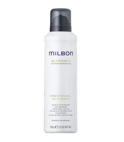 milbon_reawaken_shine renewing oil shampoo 150g